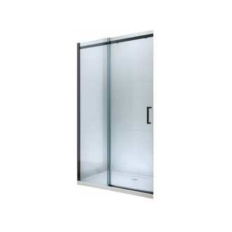 MEXEN OMEGA sprchové dvere 120x190 cm 8 mm čierna-číre 825-120-000-70-00