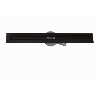 FLAT 360 Black Slim nerezový sprchový žľab 800mm 1741080