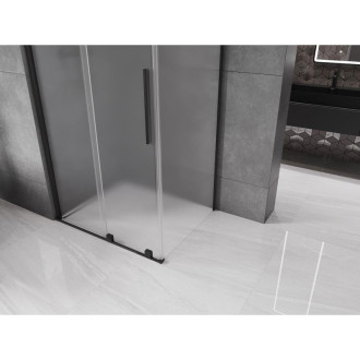Mexen Velar posuvný sprchový kout 120 x 85 cm, matná, černá - 871-120-085-31-70