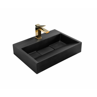 REA Konglomerátové umývadlo Goya 50 Black REA-U8778