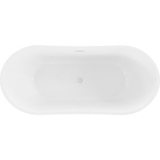 Voľne stojaca vaňa Mexen Montana 170 x 80 cm, biela, biely prepad - 52011708000-20