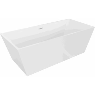 Voľne stojaca vaňa Mexen Solid 170 x 75 cm, biela, biely prepad - 52121707500-20
