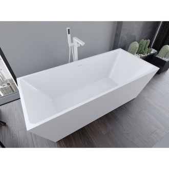 Voľne stojaca vaňa Mexen Solid 170 x 75 cm, biela, biely prepad - 52121707500-20