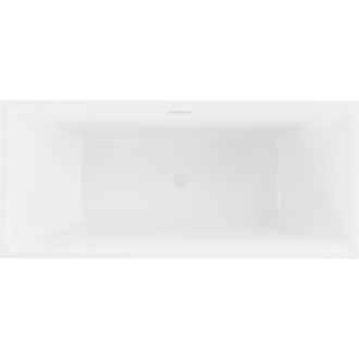 Voľne stojaca vaňa Mexen Solid 170 x 75 cm, biela, biely prepad - 52121707500-20