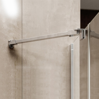 Mereo Novea sprchová stena Walk in 90 x 200 cm, sklo 8 mm, EASY CLEAN CK10602H