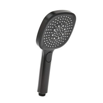 SAT ruční sprcha zaoblená 3F černá mat SATBSRS61C