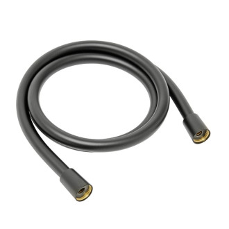 Sprchová hadice SAT se zámkem proti přetočení černá matná SATHADICEFC