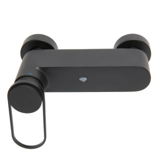 Sprchová baterie SAT Fusion bez sprchového setu 150 mm matná černá SATBSFU268KPCC