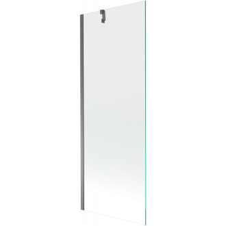 Vaňová zástena Mexen Next s jedným krídlom 70 x 150 cm, priehľadná, strieborná - 895-070-000-00-00-95
