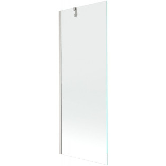 Vaňová zástena Mexen Next s jedným krídlom 70 x 150 cm, priehľadná, kartáčovaný nikel - 895-070-000-00-00-97