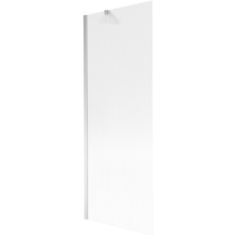 Vaňová zástena Mexen Next s jedným krídlom 70 x 150 cm, pruhy, chróm - 895-070-000-00-09-01