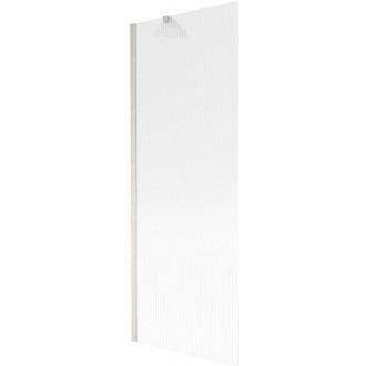 Vaňová zástena Mexen Next s jedným krídlom 70 x 150 cm, pruhy, kartáčovaný nikel - 895-070-000-00-09-97