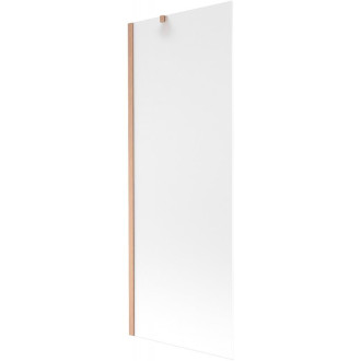 Vaňová zástena Mexen Next s jedným krídlom 70 x 150 cm, matná, kartáčovaná meď - 895-070-000-00-30-65
