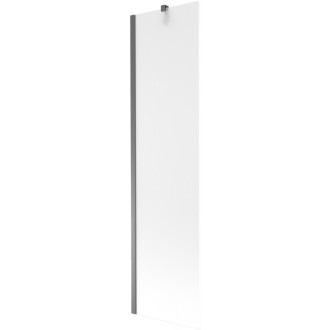 Vaňová zástena Mexen Next s jedným krídlom 50 x 150 cm, matná, strieborná - 895-050-000-00-30-95