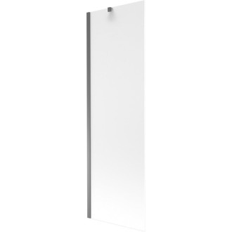 Vaňová zástena Mexen Next s jedným krídlom 60 x 150 cm, matná, strieborná - 895-060-000-00-30-95