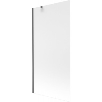 Vaňová zástena Mexen Next s jedným krídlom 90 x 150 cm, matná, strieborná - 895-090-000-00-30-95