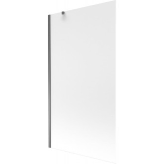 Vaňová zástena Mexen Next s jedným krídlom 100 x 150 cm, matná, strieborná - 895-100-000-00-30-95