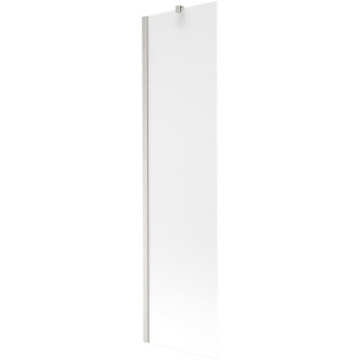 Vaňová zástena Mexen Next s jedným krídlom 50 x 150 cm, matná, kartáčovaný nikel - 895-050-000-00-30-97