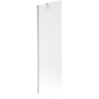 Vaňová zástena Mexen Next s jedným krídlom 60 x 150 cm, matná, kartáčovaný nikel - 895-060-000-00-30-97