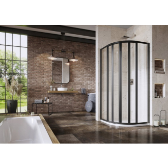 Ravak SKKP6-80 195 black+Transparent 3204O302Z1