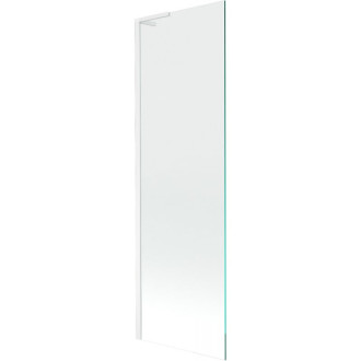 Sprchovací kút Mexen Next L s jedným krídlom 60 x 150 cm, priehľadný, biely - 895-060-000-03-00-20