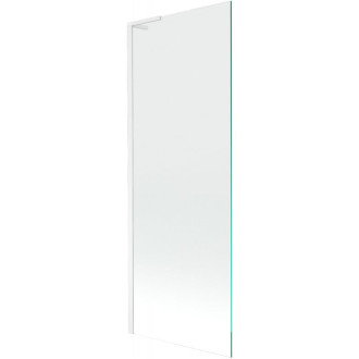Vaňová zástena Mexen Next L s jedným krídlom 70 x 150 cm, priehľadná, biela - 895-070-000-03-00-20