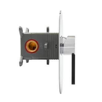 Sprchová baterie SAT Fusion včetně podomítkového tělesa chrom SATBSFU210TC