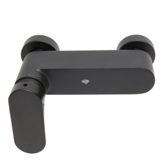 Sprchová baterie SAT Fusion bez sprchového setu 150 mm matná černá SATBSFU268CPC