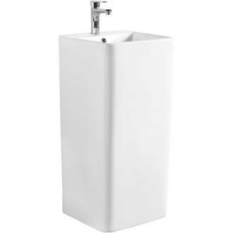 Voľne stojace umývadlo Mexen Otra 40 x 40 cm, biele - 26034000