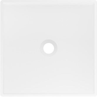 Volně stojící umyvadlo Mexen Xola-1 z konglomerátu 40 x 40 cm, matně bílá - 26594000