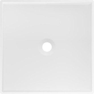 Volně stojící umyvadlo Mexen Xola-2 z konglomerátu 45 x 45 cm, matná bílá - 26594500