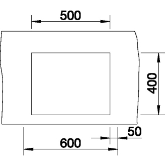 Blanco Z STYLE 500-U 522252 jednodrez hodvábny lesk drez pod dosku