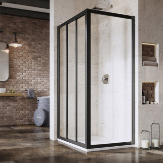 Ravak ASDP3-100 198 black+Transparent 00VA03R2Z1