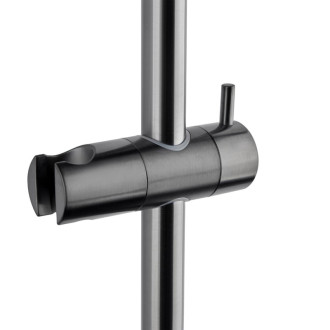 Sprchová tyč SAT Aurum broušený gun metal SATBAURSSTBGM