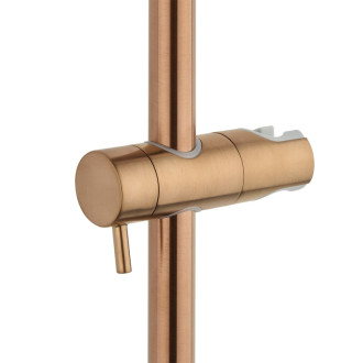 Sprchová tyč SAT Aurum broušený rose gold SATBAURSSTBRG