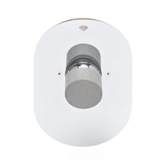 Sprchová baterie SAT Fusion včetně podomítkového tělesa beton SATBSFU210B