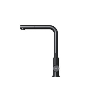 TEKA Kuchyňská baterie s vysokým ramínkem a výsuvnou koncovkou UNI 9331 BK