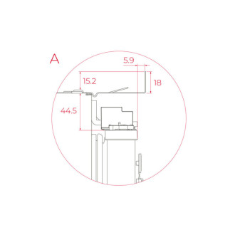 TEKA Vestavná chladnička s mrazničkou RBF 78385 FI