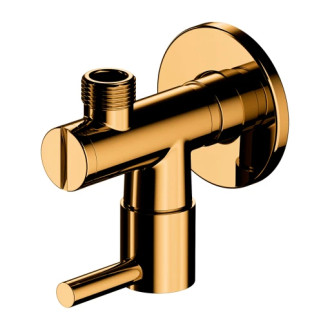 Omnires rohový ventil, zlatá lesk 8857GL