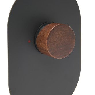 Sprchová baterie SAT Fusion včetně podomítkového tělesa páka tmavé dřevo SATBSFU210DTC