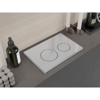 Splachovací tlačítko Mexen Fenix 07 XS, lesklý chrom - 600701