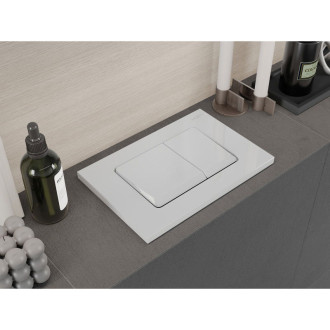 Ovládací tlačítko Mexen Fenix 10 XS, lesklá bílá - 601000