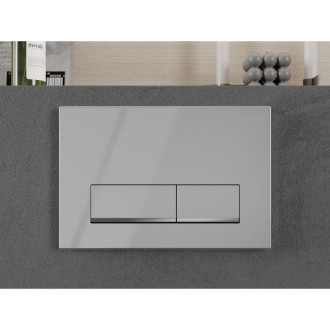 Splachovací tlačítko Mexen Fenix 12, lesklý chrom - 601201