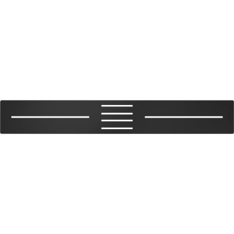 Kryt sprchové vaničky Mexen Toro 170-200 cm, černý - 43930070