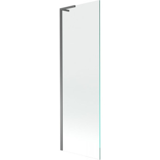 Vaňová zástena Mexen Next L s jedným krídlom 60 x 150 cm, priehľadná, strieborná - 895-060-000-03-00-95