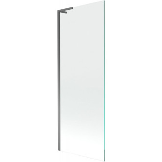 Vaňová zástena Mexen Next L s jedným krídlom 70 x 150 cm, priehľadná, strieborná - 895-070-000-03-00-95