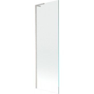 Vaňová zástena Mexen Next L s jedným krídlom 60 x 150 cm, priehľadná, kartáčovaný nikel - 895-060-000-03-00-97