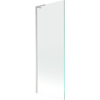 Vaňová zástena Mexen Next L s jedným krídlom 70 x 150 cm, priehľadná, kartáčovaný nikel - 895-070-000-03-00-97