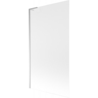 Vaňová zástena Mexen Next L s jedným krídlom 100 x 150 cm, matná, chróm - 895-100-000-03-30-01
