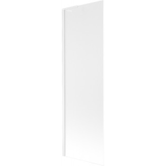 Vaňová zástena Mexen Next L s jedným krídlom 60 x 150 cm, matná, biela - 895-060-000-03-30-20
